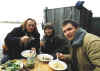 Я,Андрей и Гриша Чайников на Академ.Даче 1999г